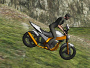 Ušmudlaný motocyklový jezdec